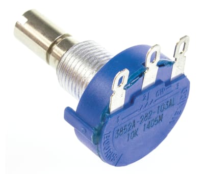 Product image for Single turn potentiometer 10K 10% linear