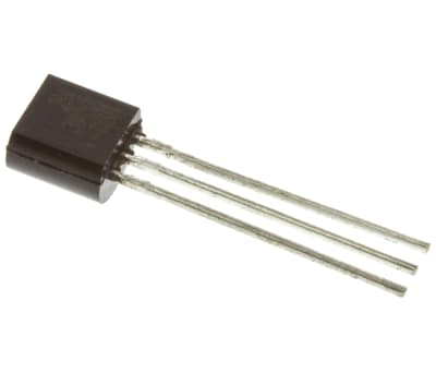 Product image for ON Semi 2N3906BU PNP Transistor, 200 mA, 40 V, 3-Pin TO-92