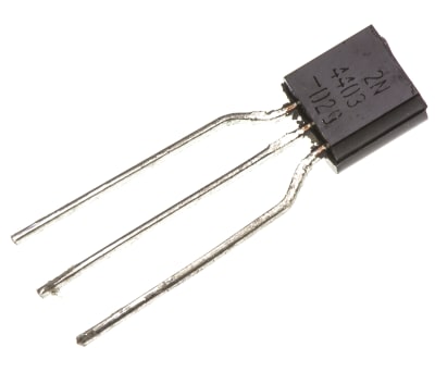 Product image for Transistor GP BJT PNP 40V 0.6A TO92-3