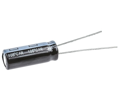 Product image for Capacitor Al FR 470uF 35V 8x20