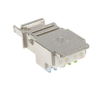 Product image for Weidmuller, 8 Pole IDC, RJ45 Connector Interface Module, DIN Rail Mount