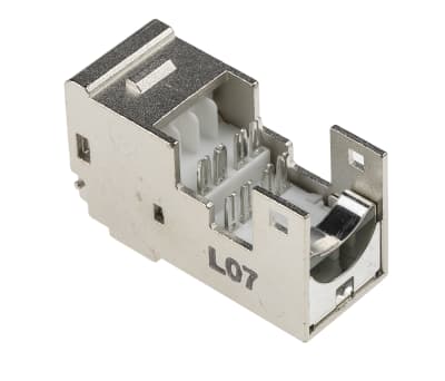 Product image for Weidmuller, 8 Pole IDC, RJ45 Connector Interface Module, DIN Rail Mount