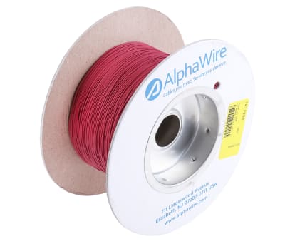 Product image for EcoWire 26AWG 600V UL11028 Red 305m