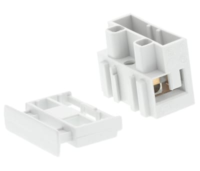 Product image for FUSED TERMINAL BLOCK 1P INTERLOCKING