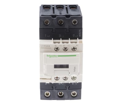 Product image for 3 pole NO coil contactor,40A,220Vac