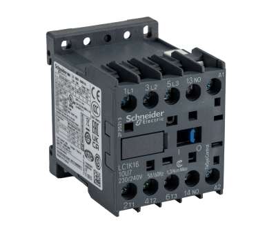 Product image for 3 POLE CONTACTOR,7.5KW,16A,240VAC,1NO