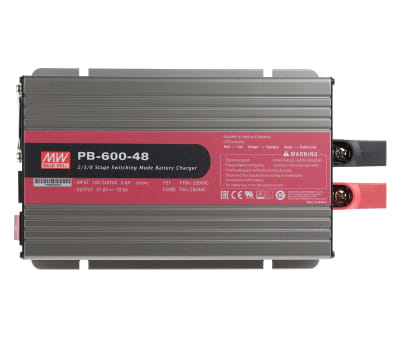Product image for Mean Well Battery Charger For Lead Acid 55.2V 10.5A with AC plug