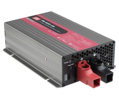 Product image for Mean Well Battery Charger For Lead Acid 55.2V 10.5A with AC plug