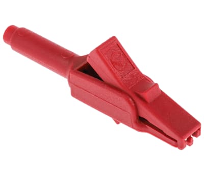 Product image for Crocodile clip MA 260 SH red