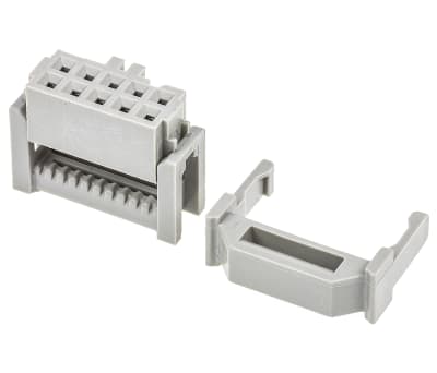 Product image for IDC RIBBON CABLE SOCKET 10 WAY