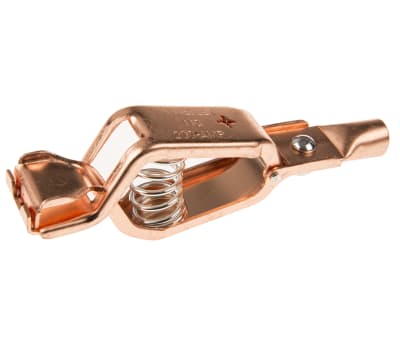 Product image for HEAVY DUTY COPPER GROUNDING CLIP, 200A