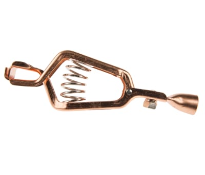 Product image for HEAVY DUTY COPPER GROUNDING CLIP, 200A