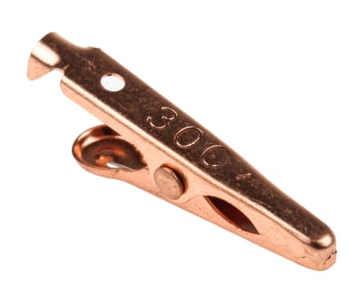 Product image for MINIATURE COPPER ALLIGATOR CLIP, 5A