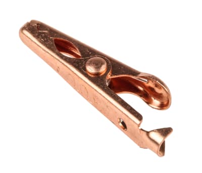 Product image for MINIATURE COPPER ALLIGATOR CLIP, 5A