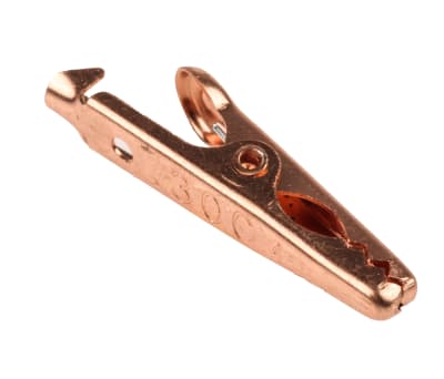 Product image for MINIATURE COPPER ALLIGATOR CLIP, 5A