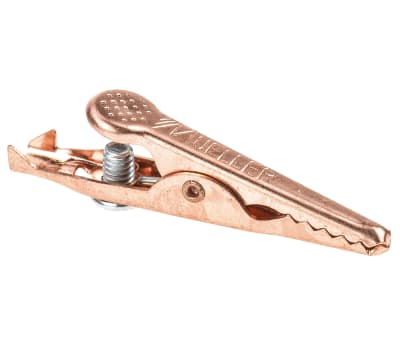 Product image for ALLIGATOR COPPER CLIP WITH SCREW, 10A