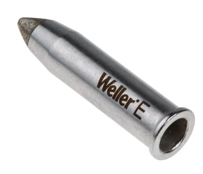 Product image for Weller XHT E 7.6 mm Straight Chisel Soldering Iron Tip for use with WP200 & WXP200 Soldering Irons