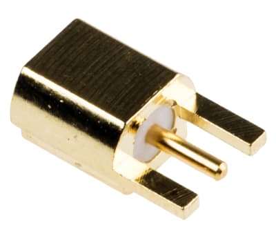 Product image for MMCX Jack PCB edge gold plated 50 Ohms