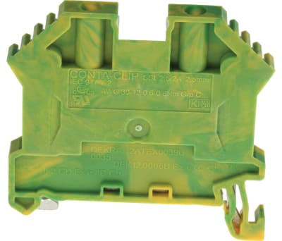 Product image for RS PRO Earth Terminal Block, Screw Termination