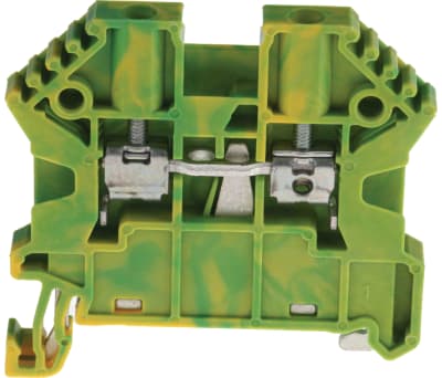 Product image for RS PRO Earth Terminal Block, Screw Termination