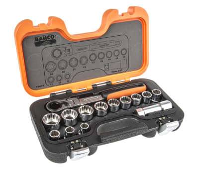 Product image for 14 pce Go Through Socket Set