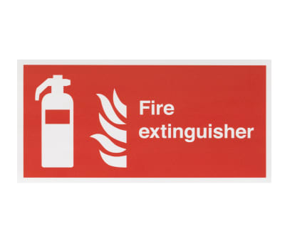 Product image for RS PRO Vinyl Fire Safety Sign, Assembly Point Sign With English Text Self-Adhesive, 200 x 100mm