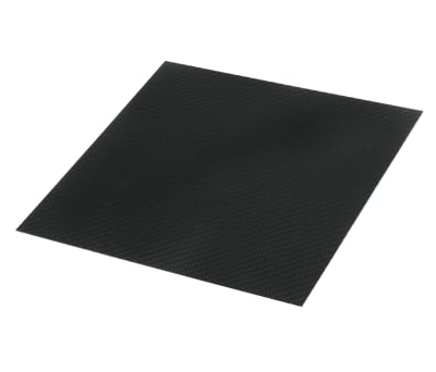 Product image for Carbon Fibre Epoxy Sheet, 300x300x1.3mm