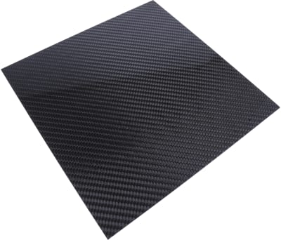 Product image for Carbon Fibre Epoxy Sheet, 300x300x2mm