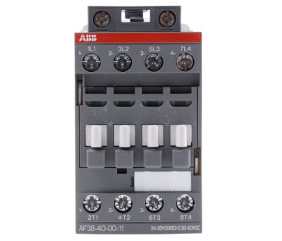 Product image for 4 POLE CONTACTOR 55A 24-60VAC/DC 4NO