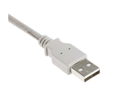Product image for HARTING Male USB A to Mountable Female USB A USB Extension Cable, 0.5m