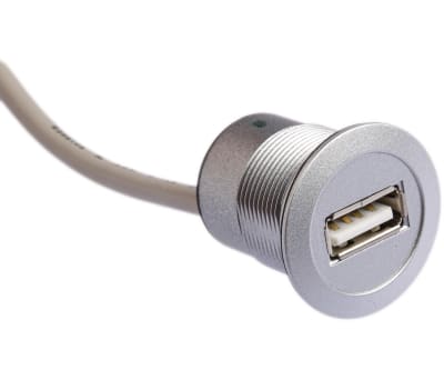 Product image for HAR-PORT USB2.0 A-A COUPLER + CABLE 3.0M