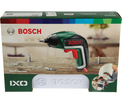 Bosch IXO 5 Medium 3.6V Electric Screwdriver, USB - RS Components