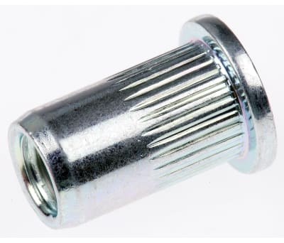 Product image for STEEL FLAT HEAD RIVET NUT - M6