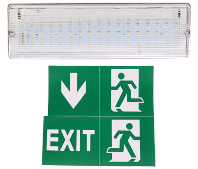 Product image for Knightsbridge LED Emergency Lighting, Bulkhead, 6 W, Maintained