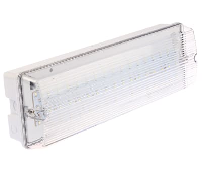 Product image for Knightsbridge LED Emergency Lighting, Bulkhead, 6 W, Maintained