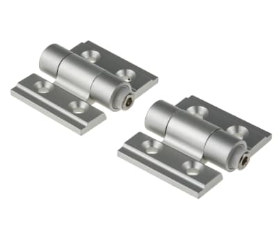 Product image for Clear Al. high torque hinge, 34x30x3mm