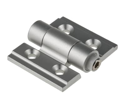 Product image for Clear Al. high torque hinge, 34x30x3mm