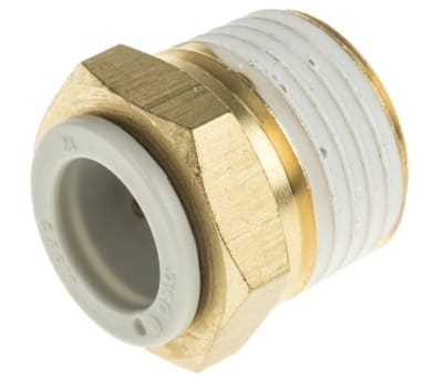 Product image for Male Connector 12mm to 1/2 with Sealant