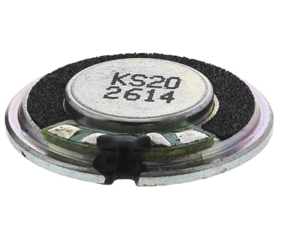 Product image for Miniature speaker 8 Ohm 0.3W 20mm