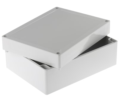 Product image for TG IP67 ENCLOSURE, ABS, GREY LID