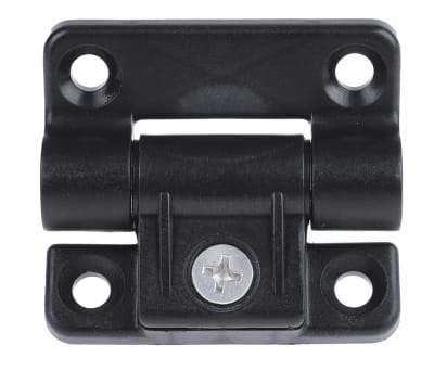 Product image for Black adj friction hinge,63.5x57.5x5.2mm