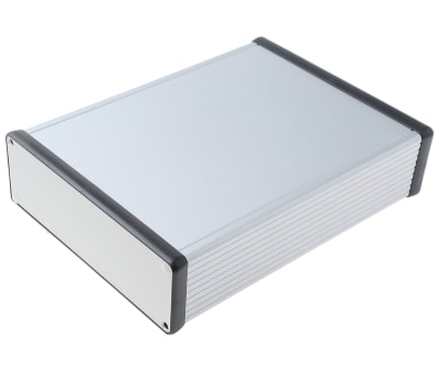 Product image for Extruded aluminium enclosure, clear