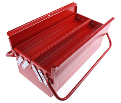 RS PRO Metal Tool Box, 450 x 200 x 202mm - RS Components Vietnam