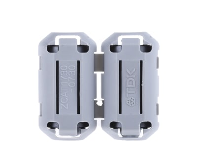 Product image for FERRITE CORE CLAMP FILTER 4-7MM USB