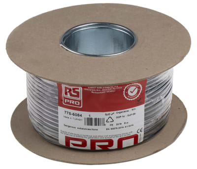 RS PRO H03VVH2-F 2 Core 2192Y Power Cable, 0.5 mm², 3 A RS PRO H03VVH2-F 2 Core 2192Y Power Cable, 0.5 mm², 3 A