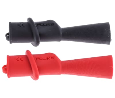 Product image for Fluke Crocodile Clip, 10A, Black, Red