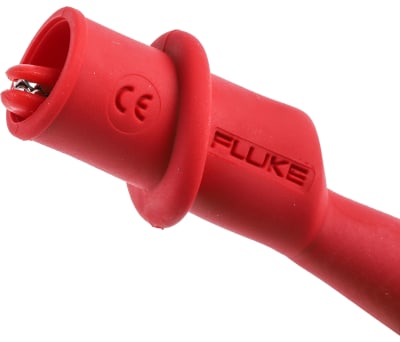 Product image for Fluke Crocodile Clip, 10A, Black, Red