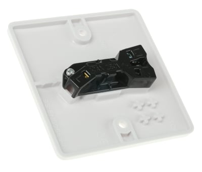 Product image for LIGHT PLATE SWITCH 1 GANG 2 WAY WHITE