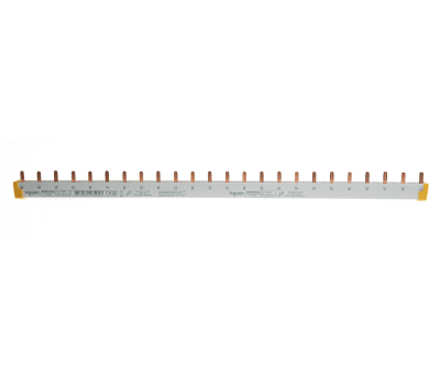 Product image for Schneider Electric Acti 9 3 Phase Busbar, 415V ac, 18mm Pitch