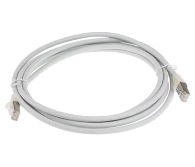 Product image for Patch cord Cat 6a S/FTP LSZH 3m Grey